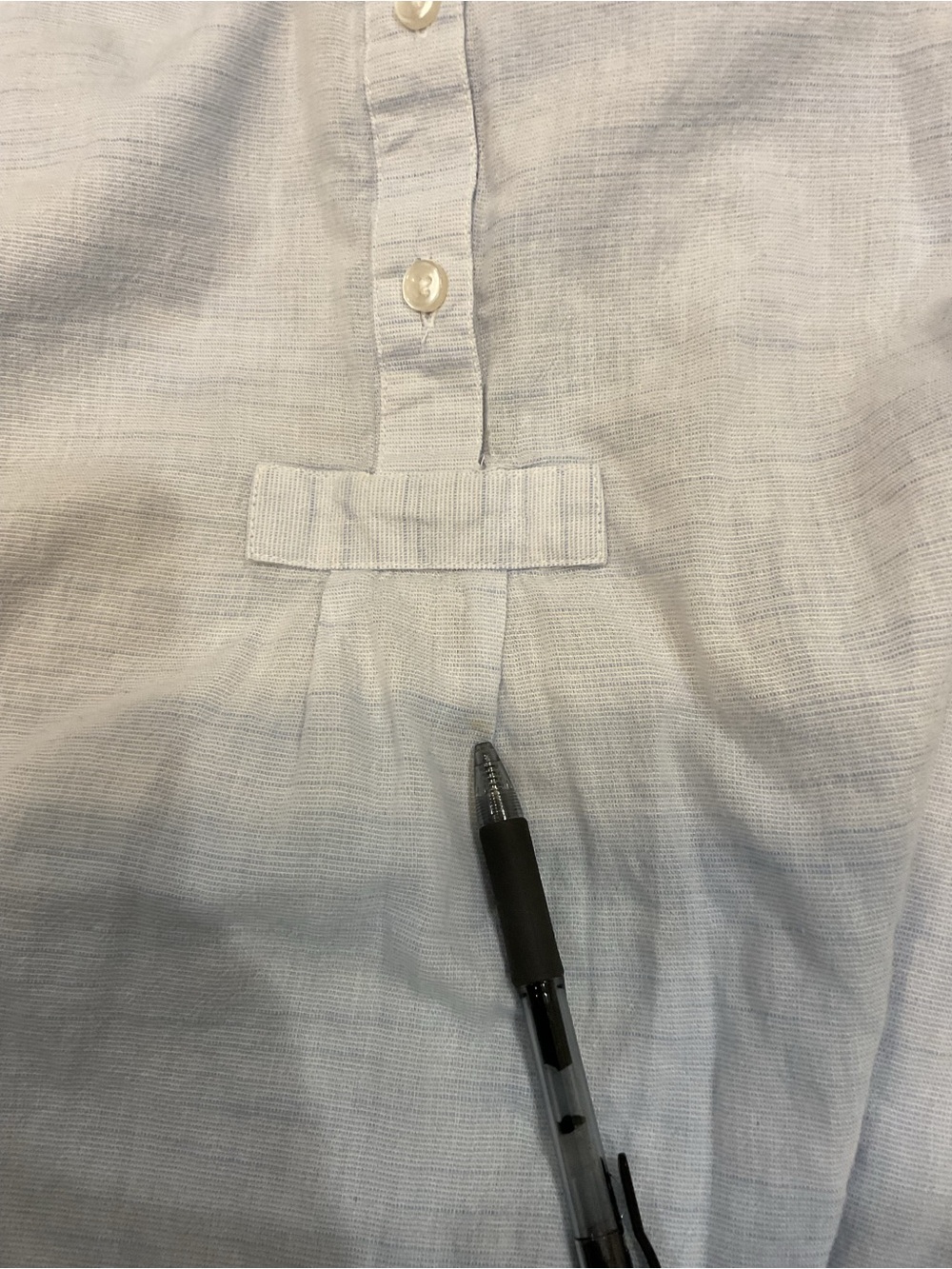 Westport Light Blue Long-Sleeve Popover Shirt - Picture 11 of 11